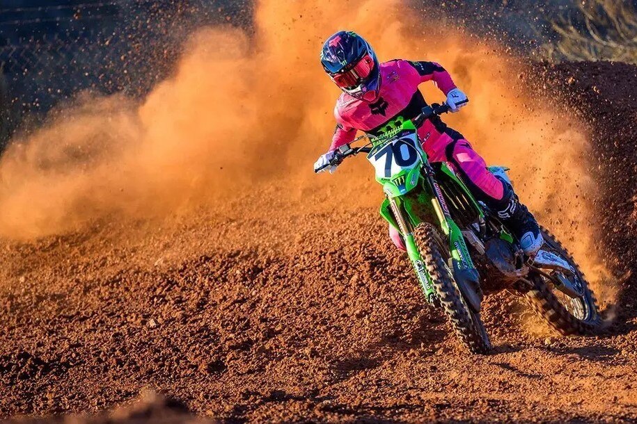 Ecco Jorge Prado sulla Kawasaki!